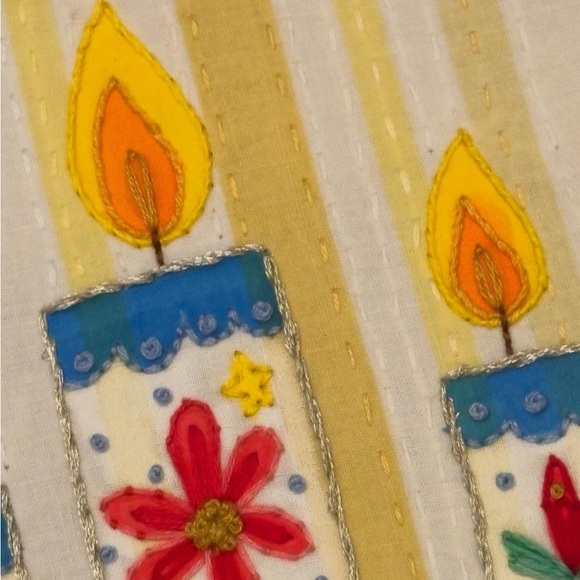 Handmade embroidery art